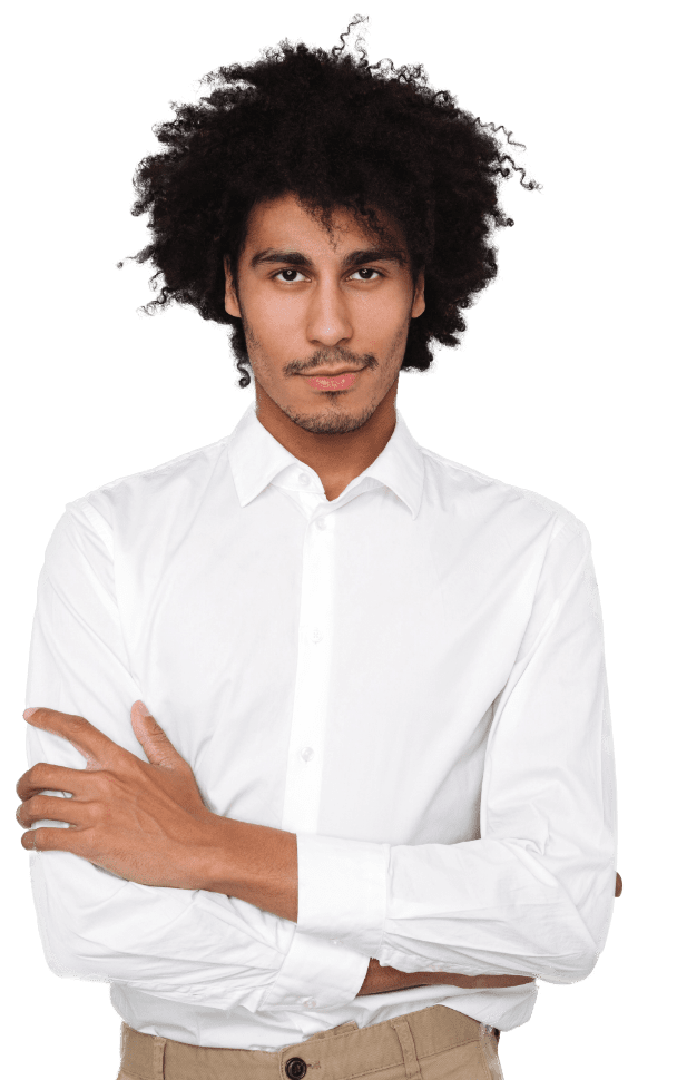 Camisa de uniforme blanca