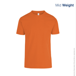Playera cuello redondo manga corta algodón